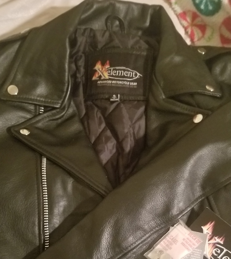 Leather Biker Jacket never been worn